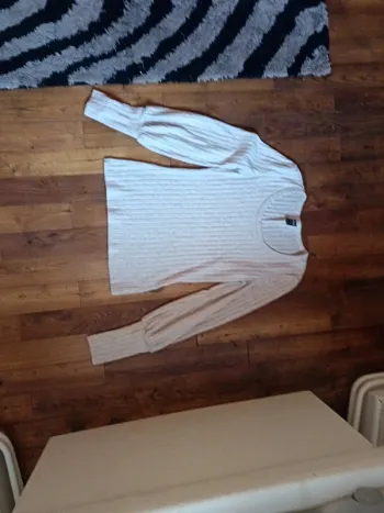 Pull beige  femme