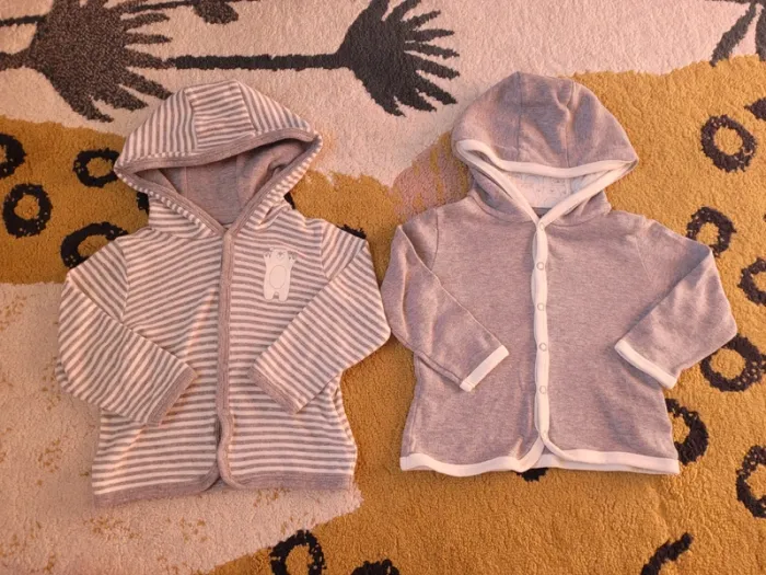 Gilets 6-12 mois