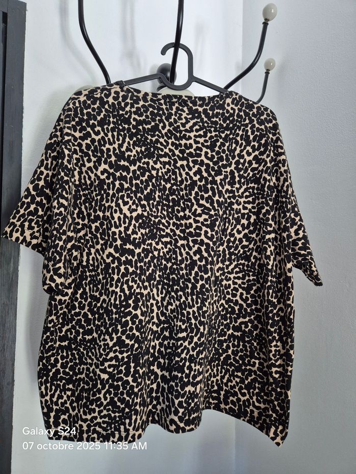 Tajine banane léopard lait'opard tshirt allaitement léo - photo numéro 4