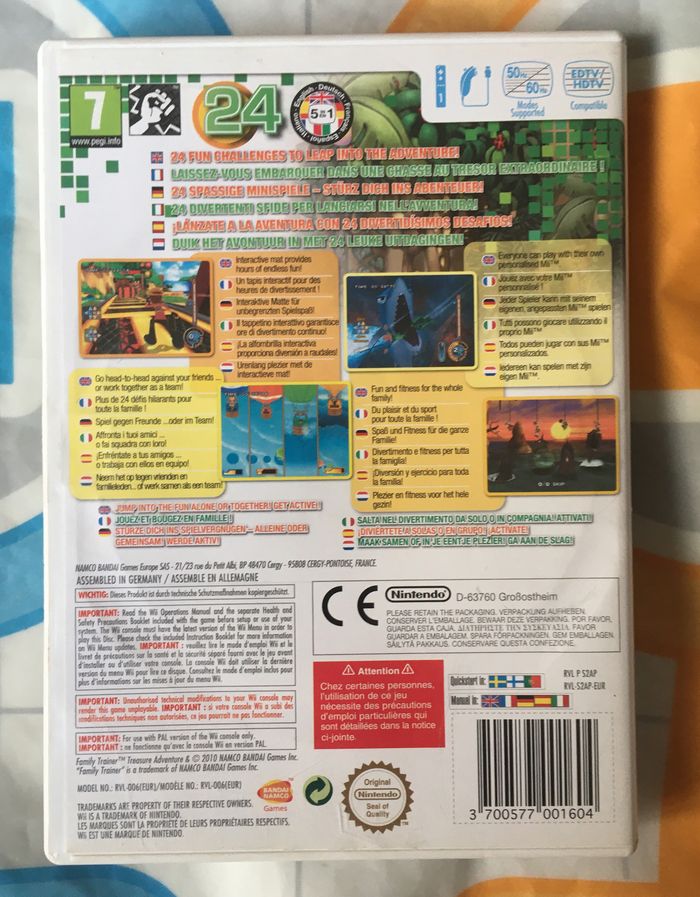 Jeu Nintendo Wii Family Trainer: Treasure Adventure - photo numéro 3