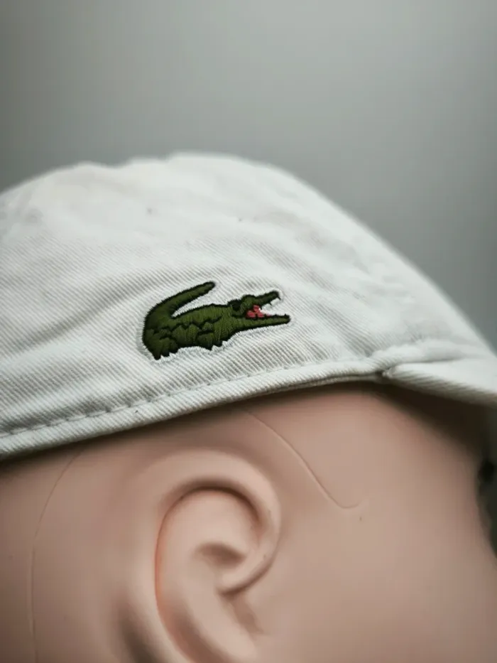Casquette Lacoste vintage coton Taille unique - photo numéro 4