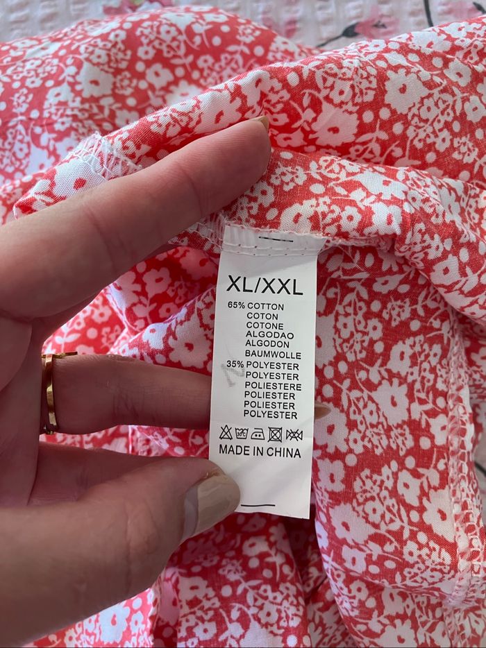 Haut fleuri ultra fluide et léger XL/XXL - photo numéro 7