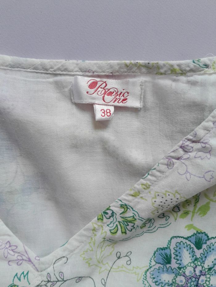 Petite robe coton été Basic one taille 38 - photo numéro 4