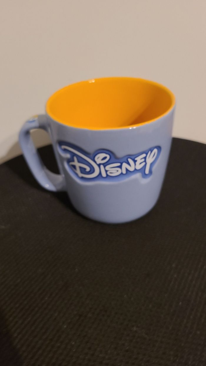 Tasse Donald Duck Disney mug bleu jaune XXL - photo numéro 3