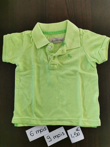Polo 6/9 mois