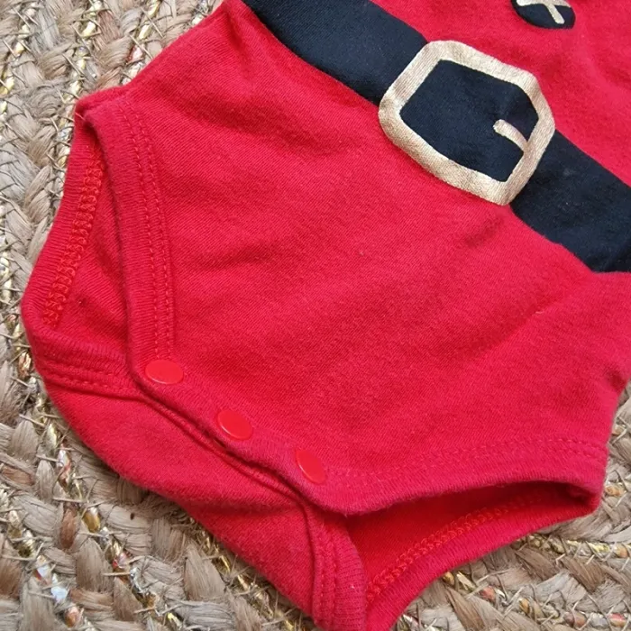 Body bodie Noël Manches longues naissance - photo numéro 4