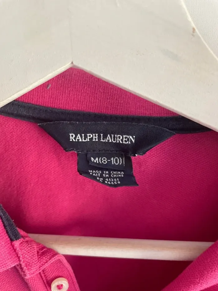 Polo 8/10 ans Ralph Lauren - photo numéro 3