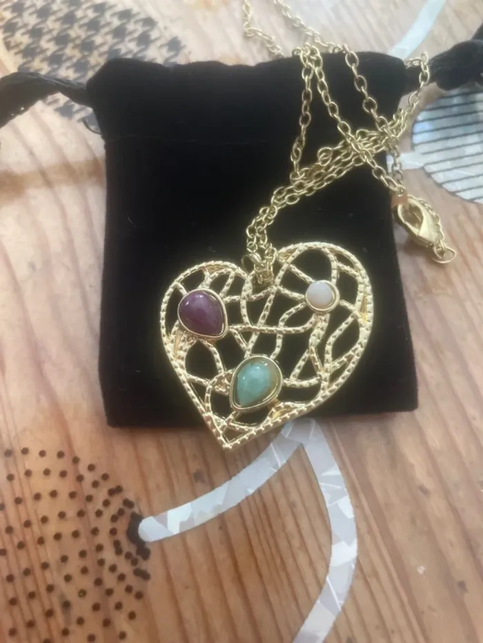 Collier cœur - photo numéro 2