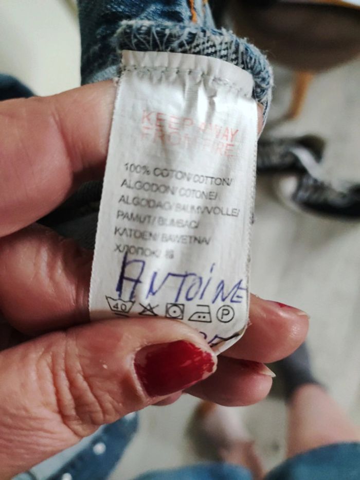 Veste en jean 6 Ans - photo numéro 7