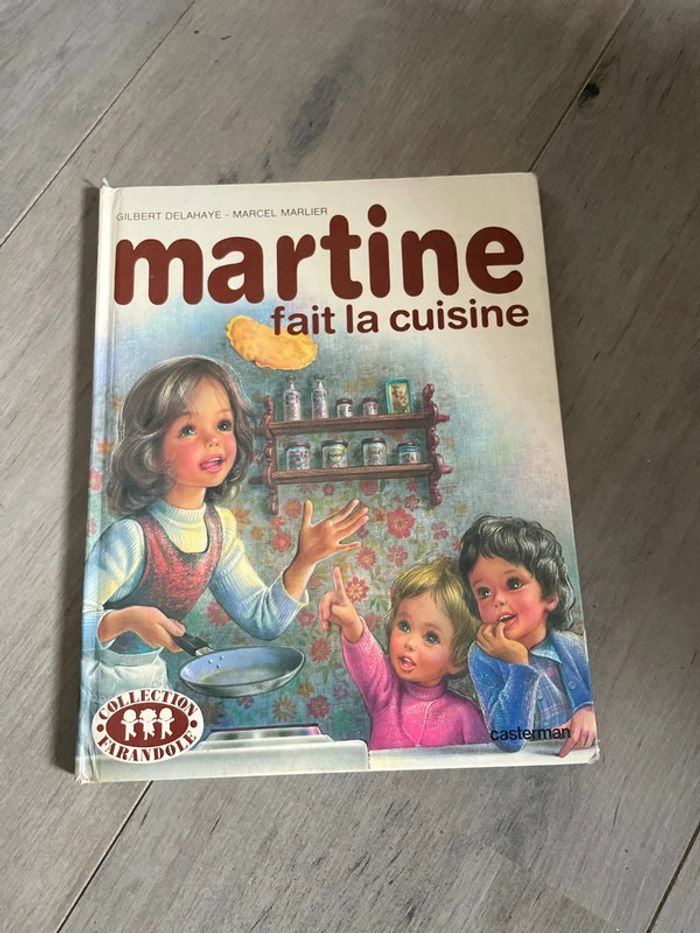 Martine fait la cuisine
