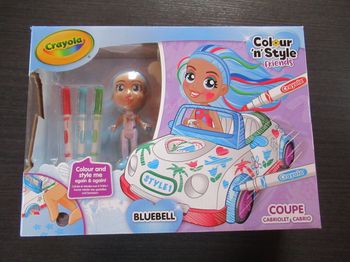 Loisir créatif Voiture Color'n'style Friends Crayola Bluebell coupé cabriolet neuf