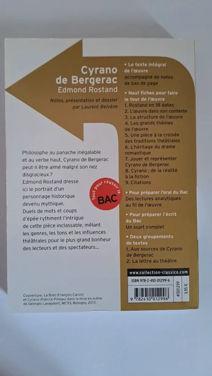 Cyrano de Bergerac / Livre / Edmond Rostand - photo numéro 2