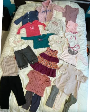lot de vêtements bébé fille 18 mois