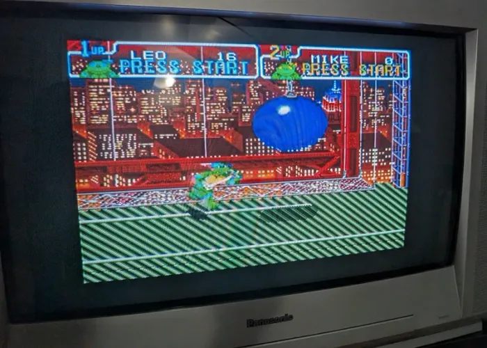 Turtles in Time SNES Super Nintendo - Testé - photo numéro 3