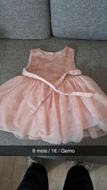 Robe rose tutu