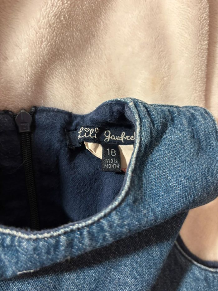 Robe en jean Lili Gaufrette - 18 mois - photo numéro 4