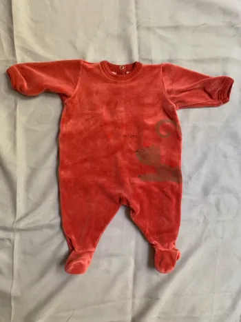 Pyjama grenouillère Petit Bateau 1 mois