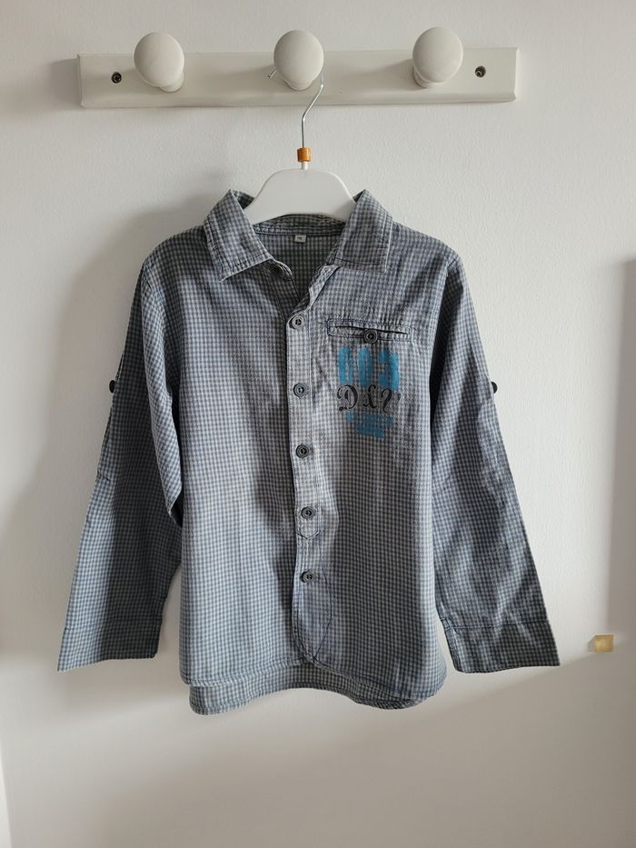 Chemise manches longues captain tortue 116 cm