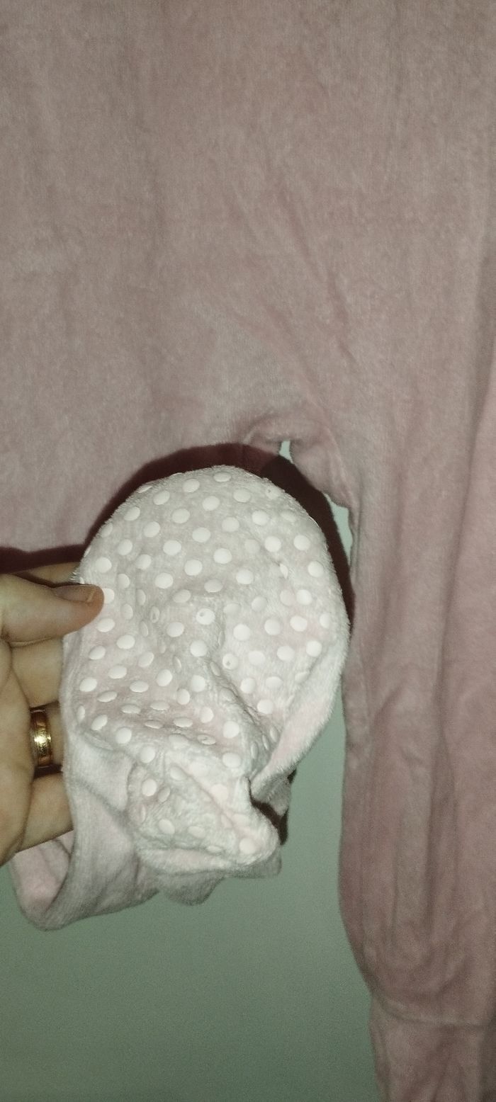 Pyjama rose bébé fille 23 mois anti dérapant - photo numéro 4