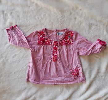 Blouse fille  1 an vertbaudet