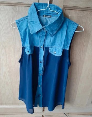 Chemise sans manches