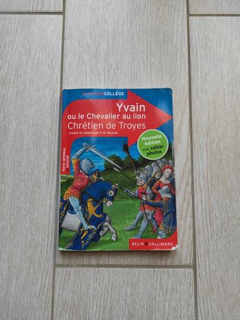 Classico collège Yvain ou le chevalier au lion Chrétien de Troyes