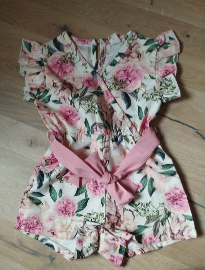 Combishort fille 18 mois
