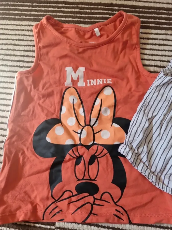 lot de 2 haut fille minnie - photo numéro 2