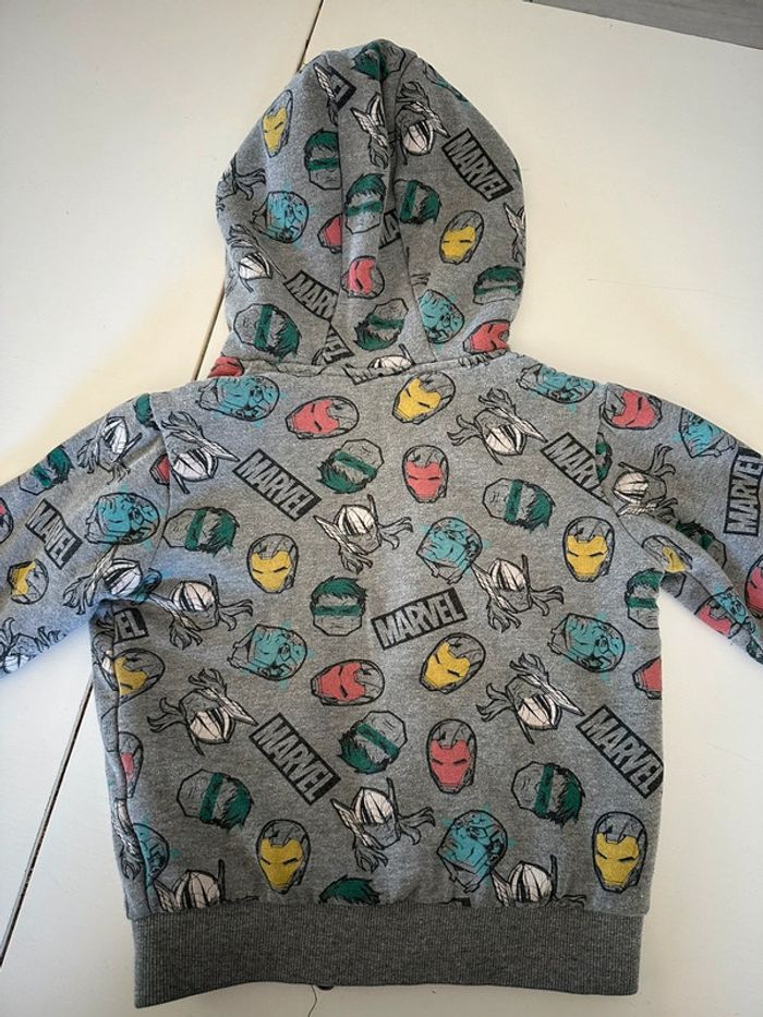 Veste grise à zip Marvel avengers - photo numéro 6