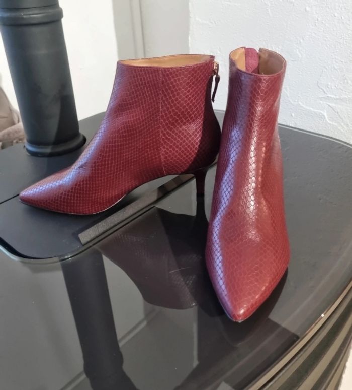 Bottines Minelli cuir 36