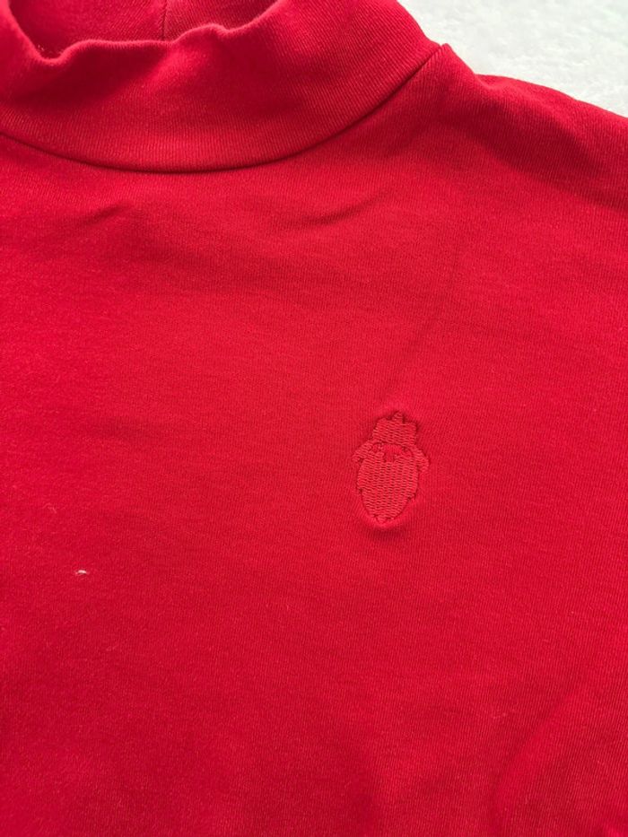 Tee shirt rouge basique 10 ans - photo numéro 2