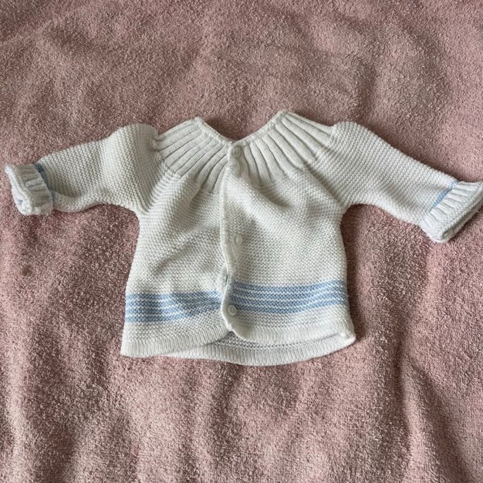 Lot de 2 gilets taille 1 mois - photo numéro 5