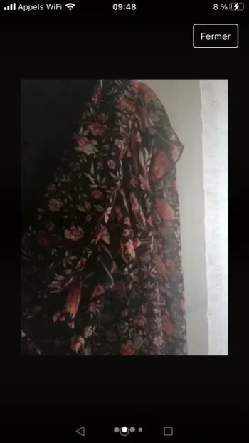 Robe à fleurs mango