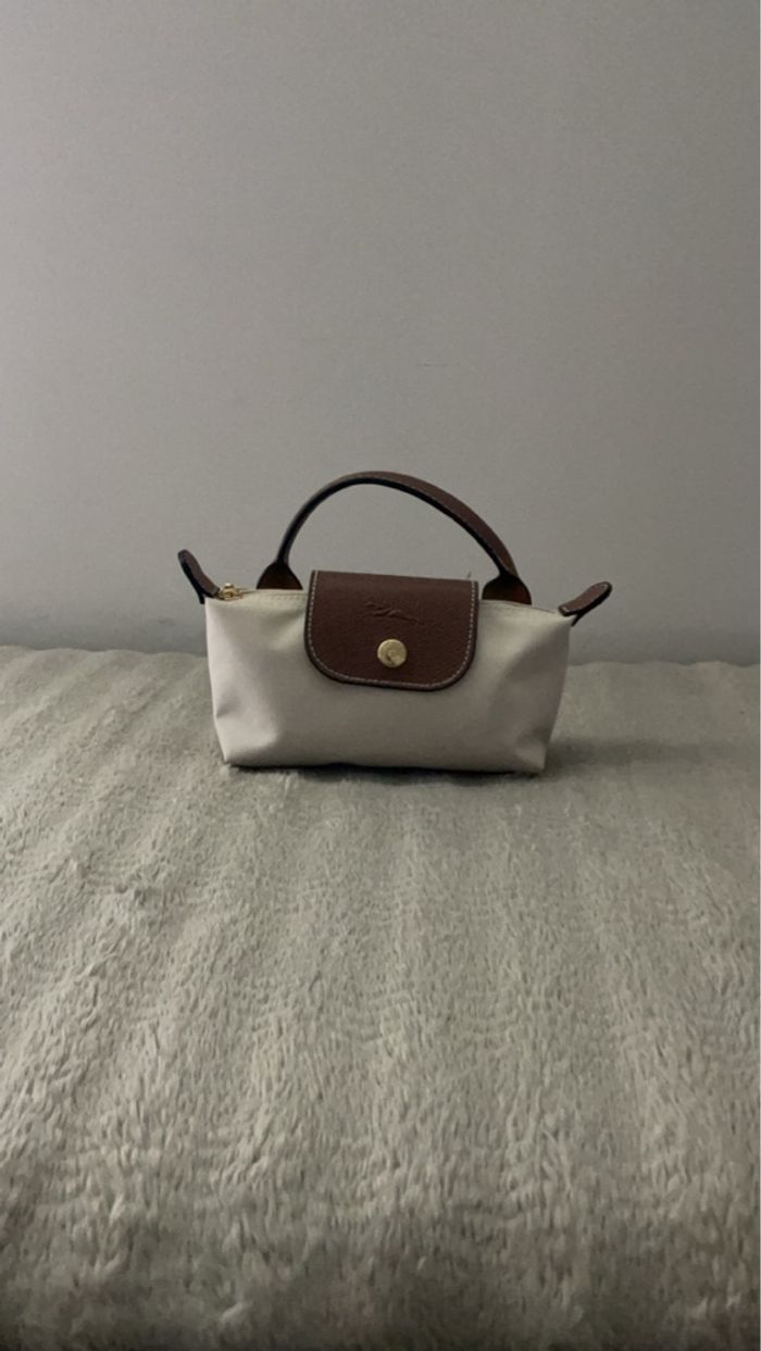 Sac à main LongChamp mini blanc