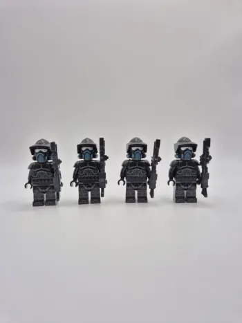 Figurines type lego 4 clones ARF troopers stormtroopers star wars