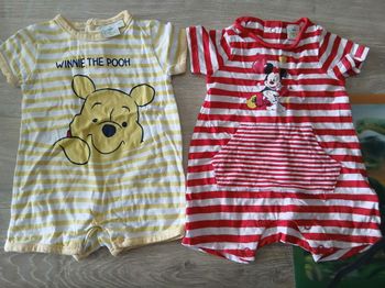 Barboteuses 3 mois été Disney