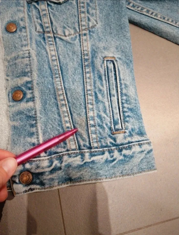 Veste jean Levi Strauss 7x - photo numéro 5