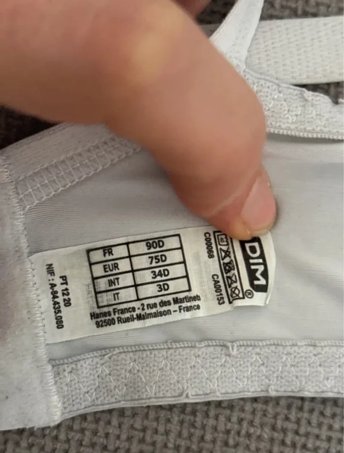 Soutien gorge blanc DIM - photo numéro 6