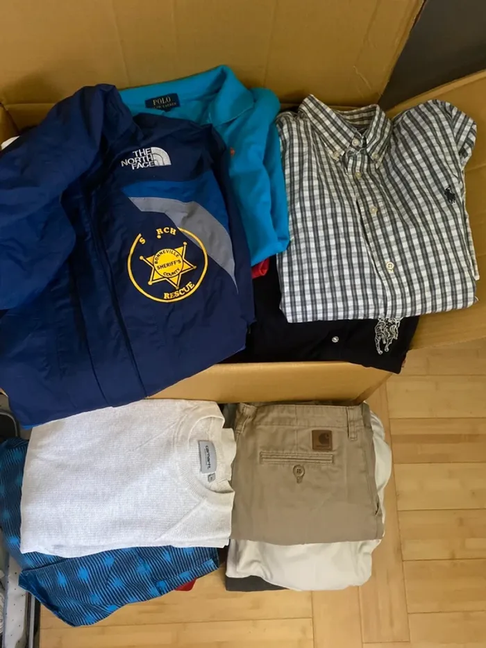 Lot de vêtements Nike, Ralph Lauren, Carhartt, The North Face.. - photo numéro 6