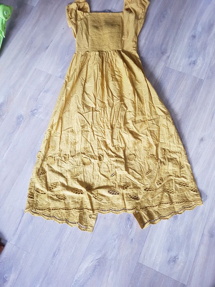 Robe moutarde Zara - photo numéro 5