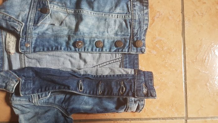 Veste en jeans fille 4 ans bleue Chipie jeans - photo numéro 3