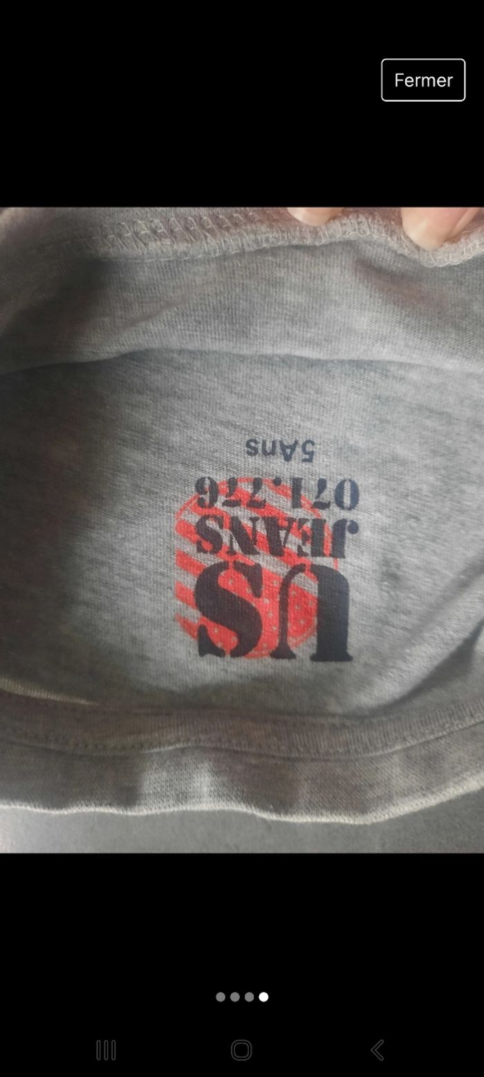 Tee-shirt Tex 5ans - photo numéro 4