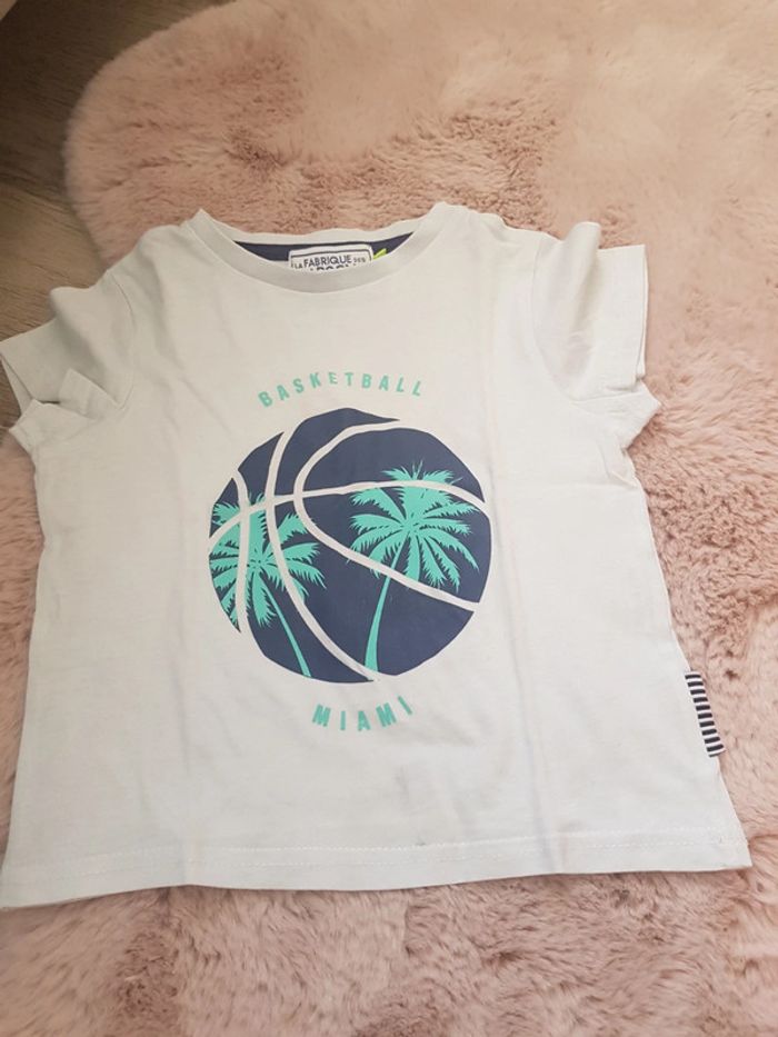 Lot de 2 tee shirts garçon 3 ans - photo numéro 3