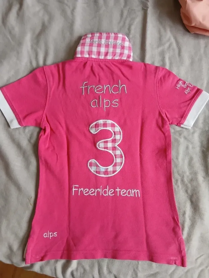Polo rose 4 ans - photo numéro 2