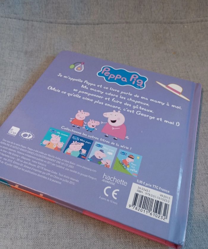 Livre cartonné Peppa pig ma mamy - photo numéro 3
