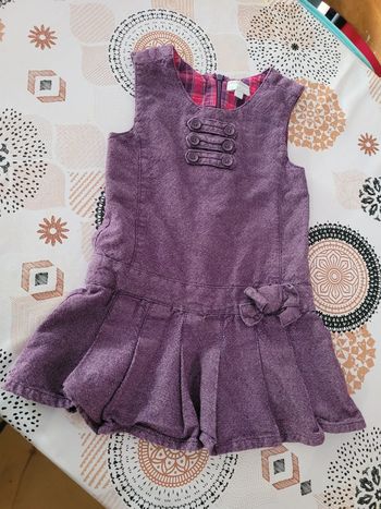 Robe mauve kibaloo 36 mois
