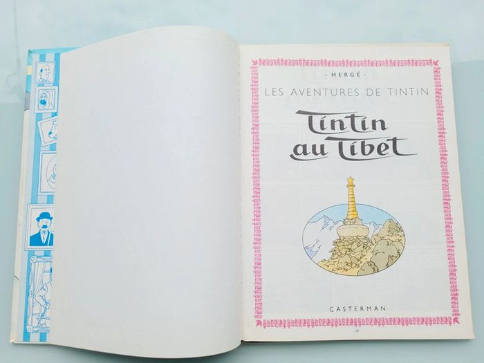 Les Aventures de Tintin, Tintin au Tibet, Deuxième plat C2, 1977 (17) - photo numéro 3
