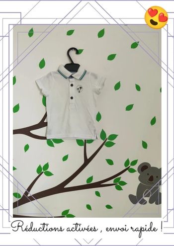 Chemise polo 3 mois