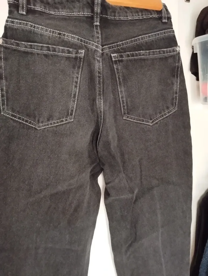 Jeans droit noir - photo numéro 2