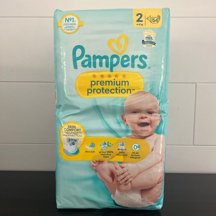Couches Pampers taille 2
